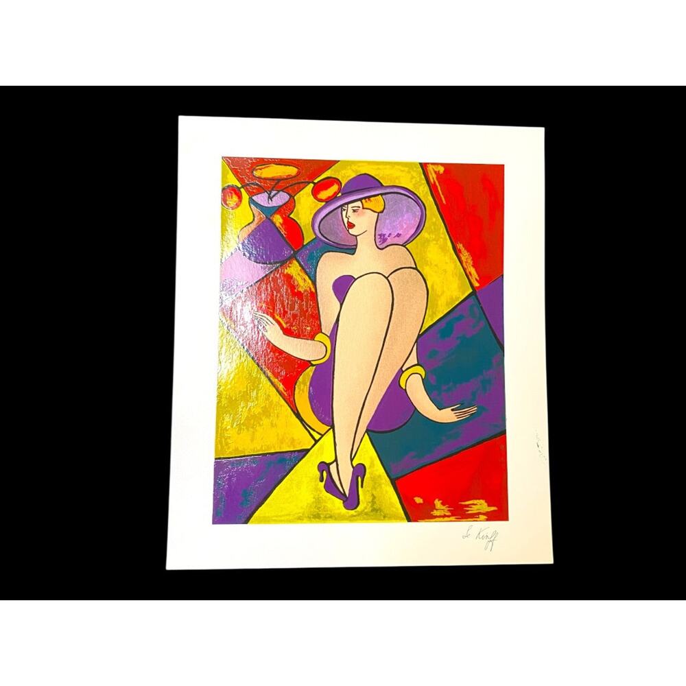 1998 Linda LeKniff Debbie Seriolithograph & COA Numbered Park West Gallery